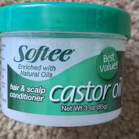 Softee Caster Oil Natural Hair Scalp Conditioner. 3oz NIB - Picture 5 of 6